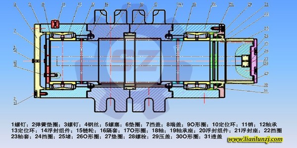 刮板機鏈輪總成是如何裝配的？
